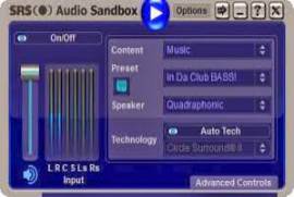 SRS Audio Sandbox 1